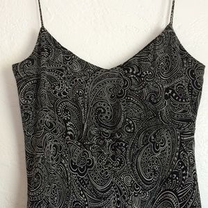 Ann Taylor silk spaghetti strap dress